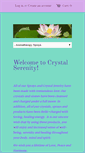Mobile Screenshot of mycrystalserenity.com